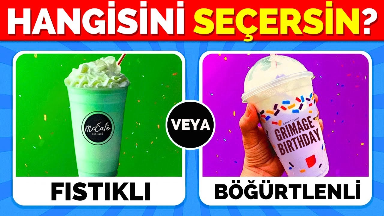 Hangisini Tercih Edersin?🤔 İçecekler Özel 🧃🥤