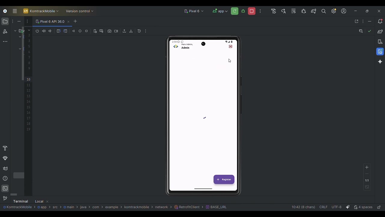 Demo Aplikasi Komtrack Mobile | Andorid App untuk Presensi & Manajemen Kegiatan UKM Komnet