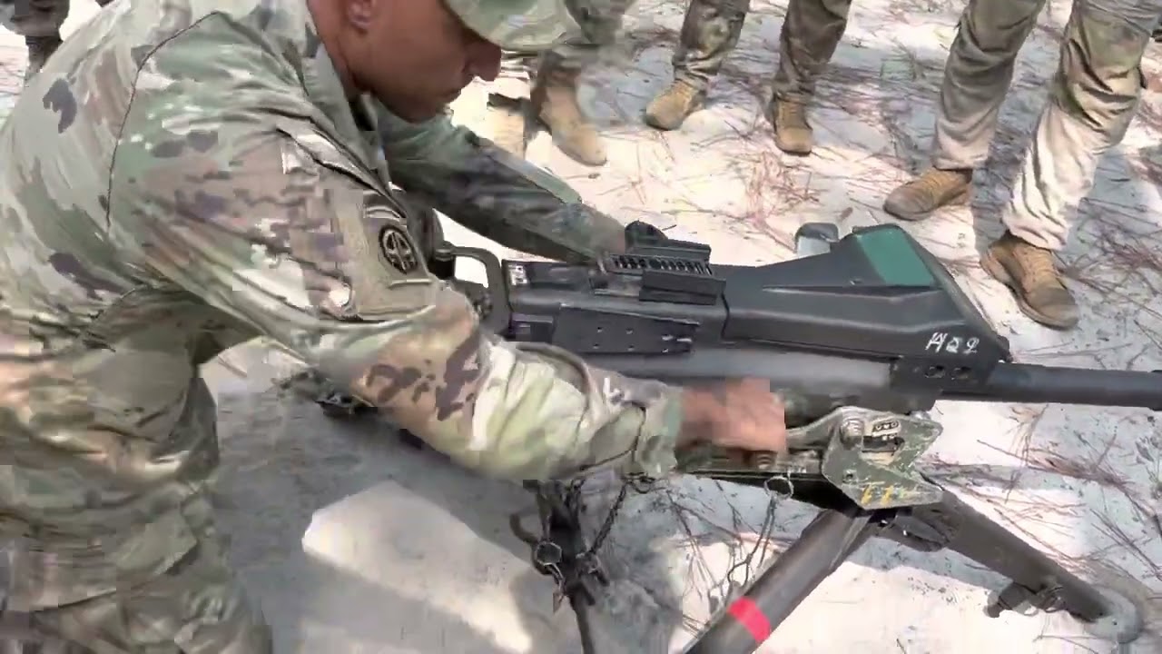 MK19 Heavy Grenade Launcher | Learning EIB Task W9