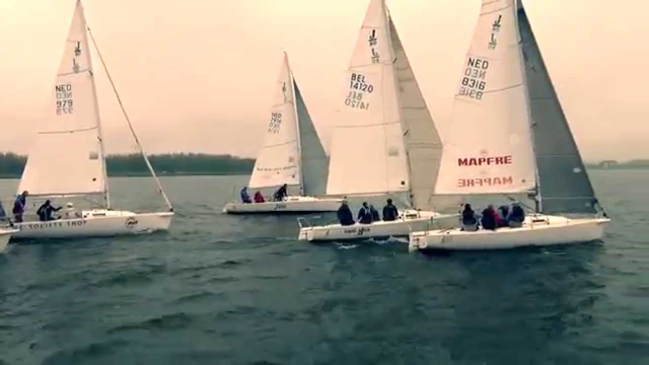 J/80 Winterwedstrijden R&ZV Naarden