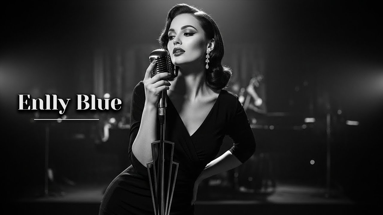 Enlly Blue - Dancing Shadows | Soul Blues Rhythm (1950s Jive Beat, Horn Section, Retro Energy)
