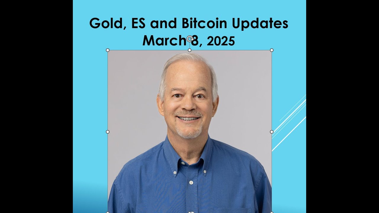 ES, Gold and Bitcoin Updates (3/8/25)