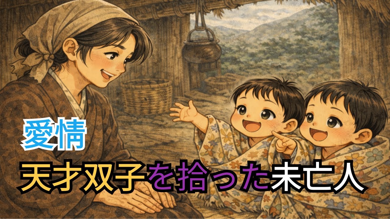 (オーディオブック) 捨てられた双子を拾って育てた未亡人、その赤ちゃんたちの正体は？| 感動物語 | 昔話 | 朗読 | オーディオブック