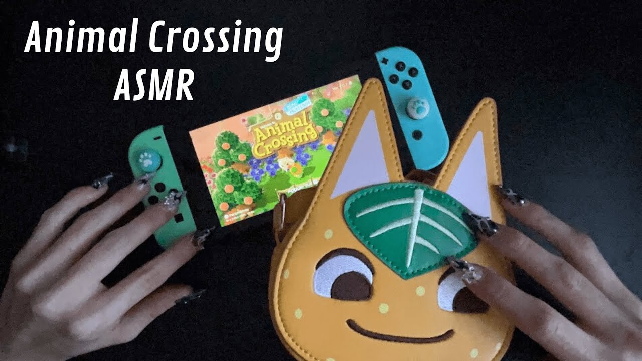 Animal Crossing ASMR 🍃{cozy rambling, breathy whispering, tapping & tracing}