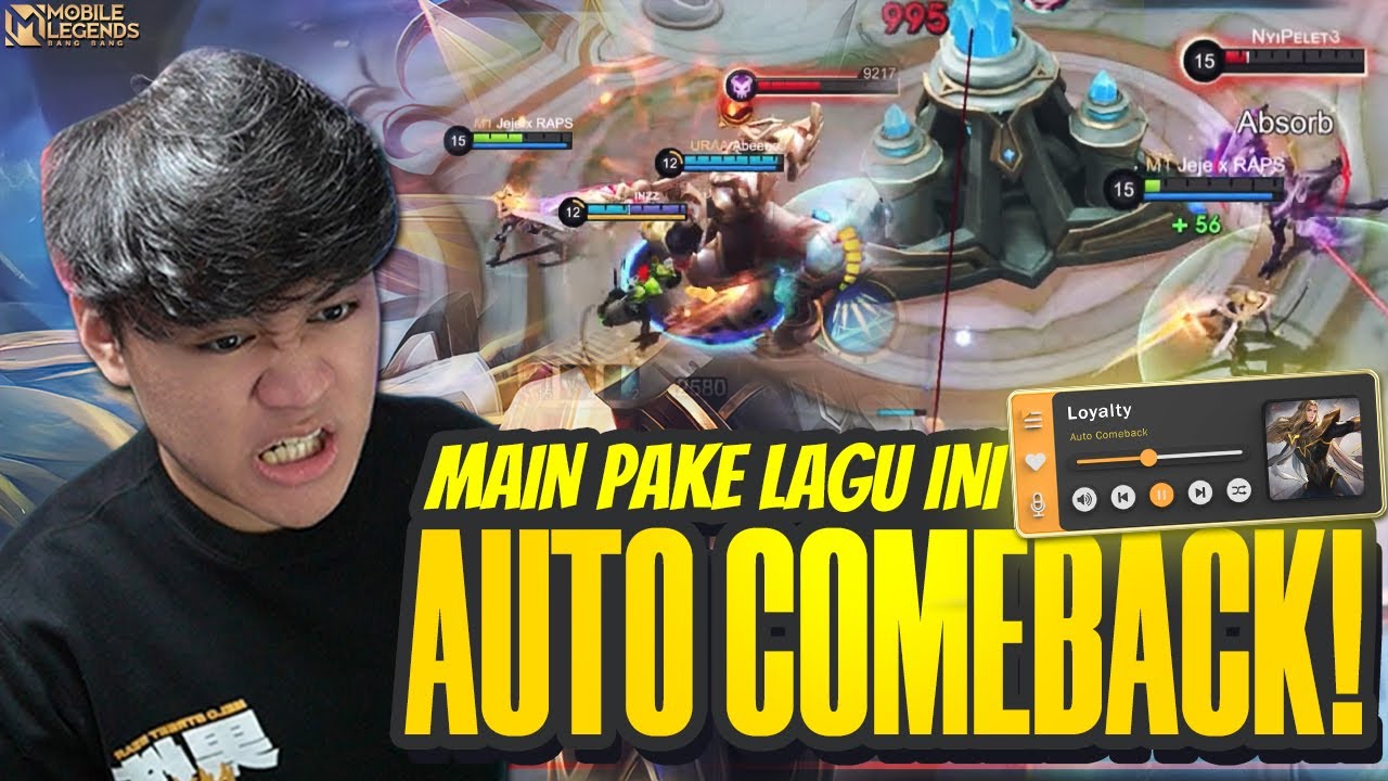 MAIN LANCELOT PAKE LAGU INI AUTO COMEBACK ! MAKRO MODE ON - Mobile Legend
