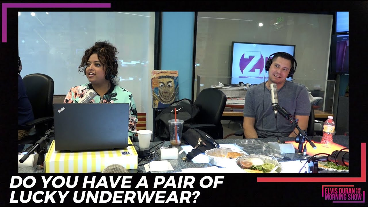 Do You Have A Pair Of Lucky Underwear? | Family Feud | Elvis Duran Exclusive