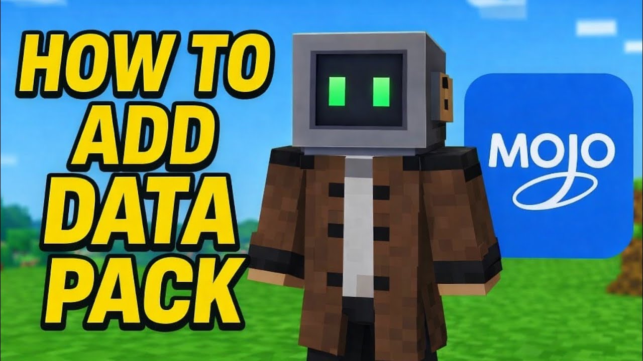 How To Add DataPack In Mojo Launcher 🤯 | Install Datapack in Mojo Launcher #minecraft​  #mojolaunche