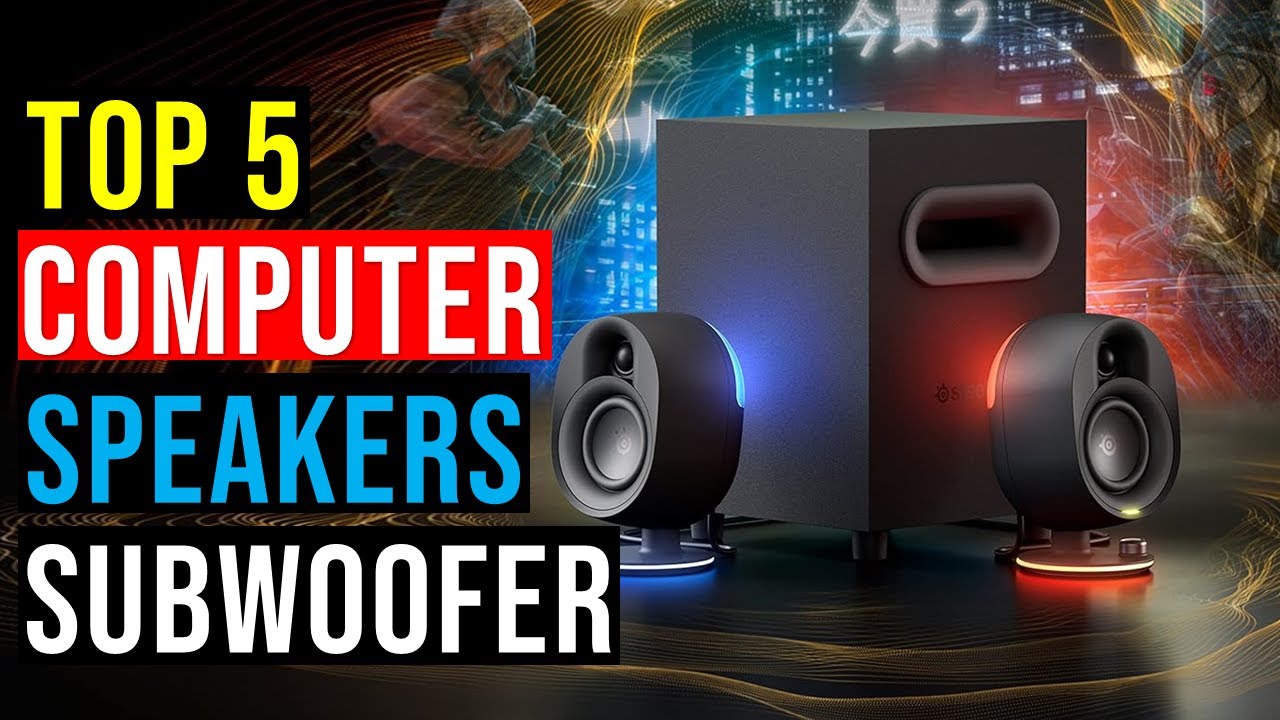 ✅ Top: 5 Best Computer Speakers with Subwoofer of 2025 || The Best Computer Speakers with Subwoofer
