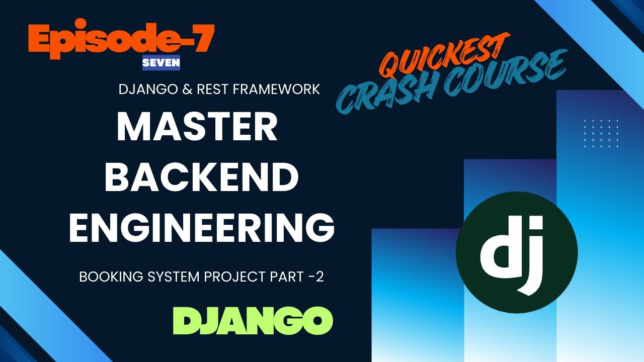 Generic Class Based Views Complete Guide | Ep - 07 | Backend Engineering| #django #python #coding