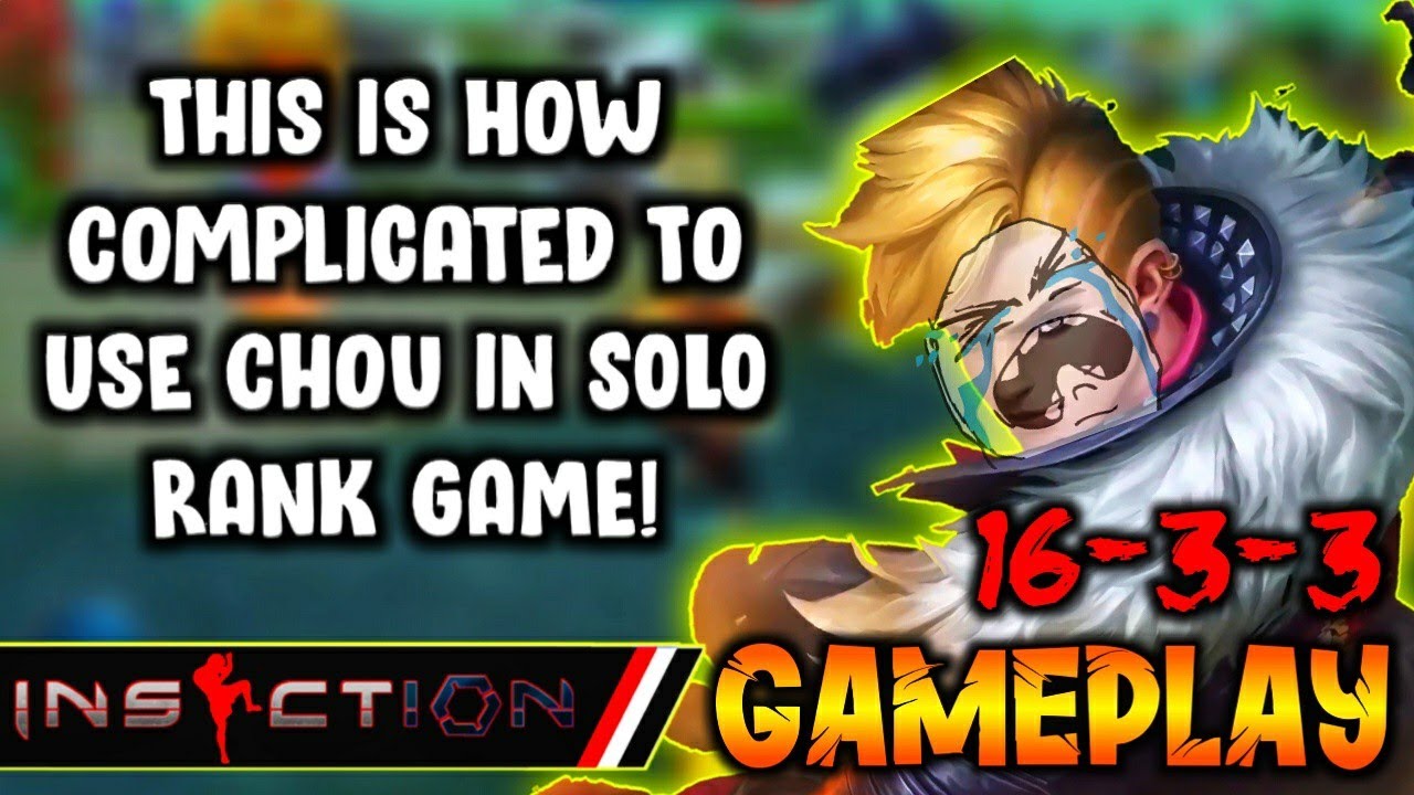 iNSECTiON meet Again and Again a Toxic Team |  CHOU Solo Rank Gameplay | MLBB ✓