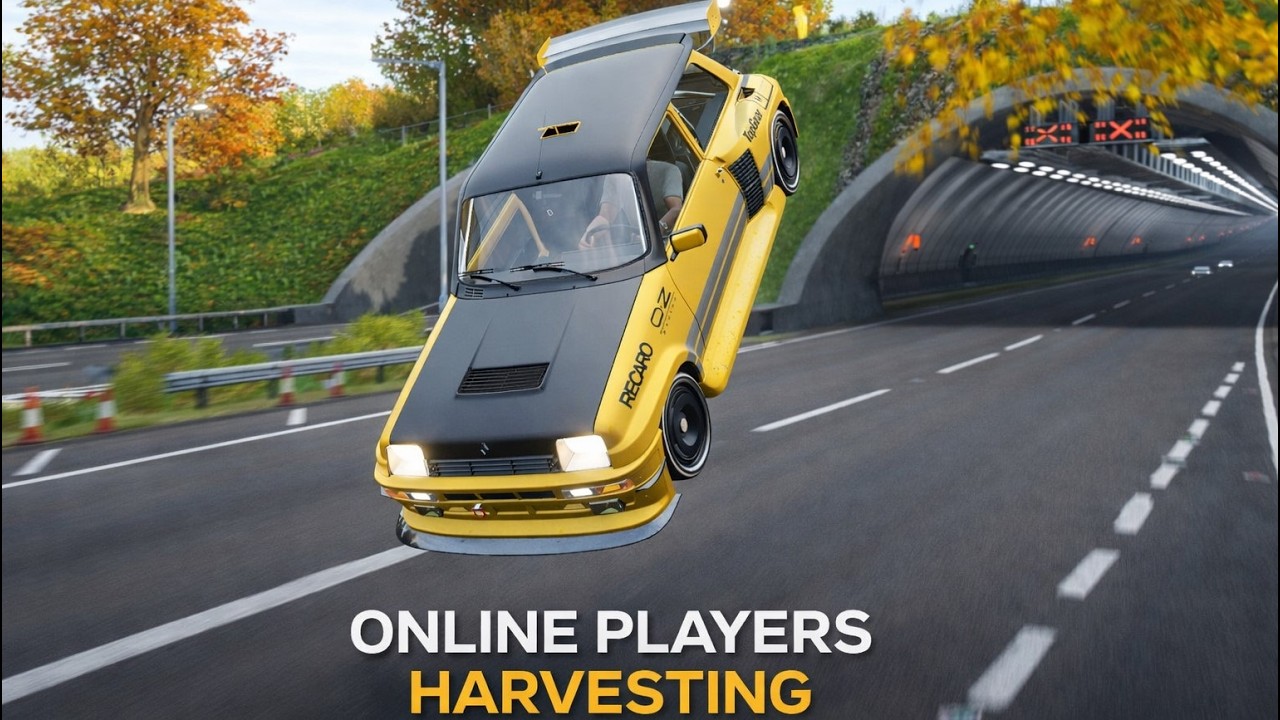 Игроки Harvest Online на RENAULT 5 TURBO | Геймплей