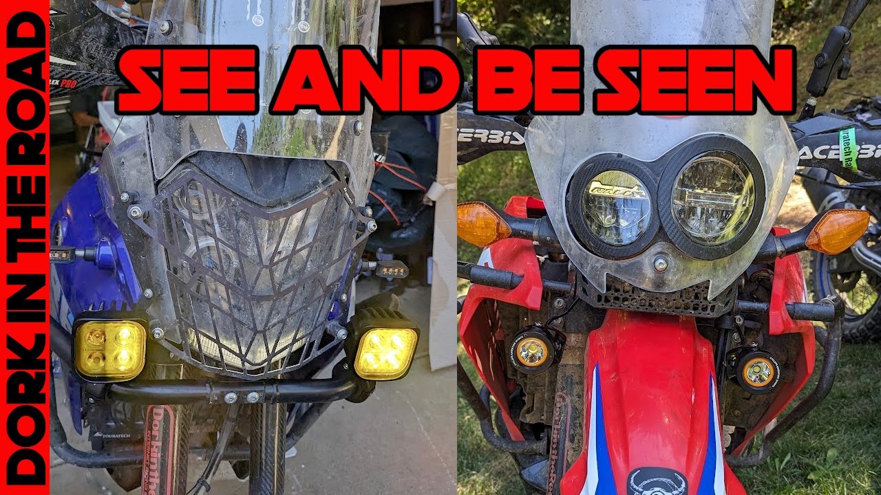 Lumens are MEANINGLESS!?!? Cyclops ADV Bike Aux Lighting Install