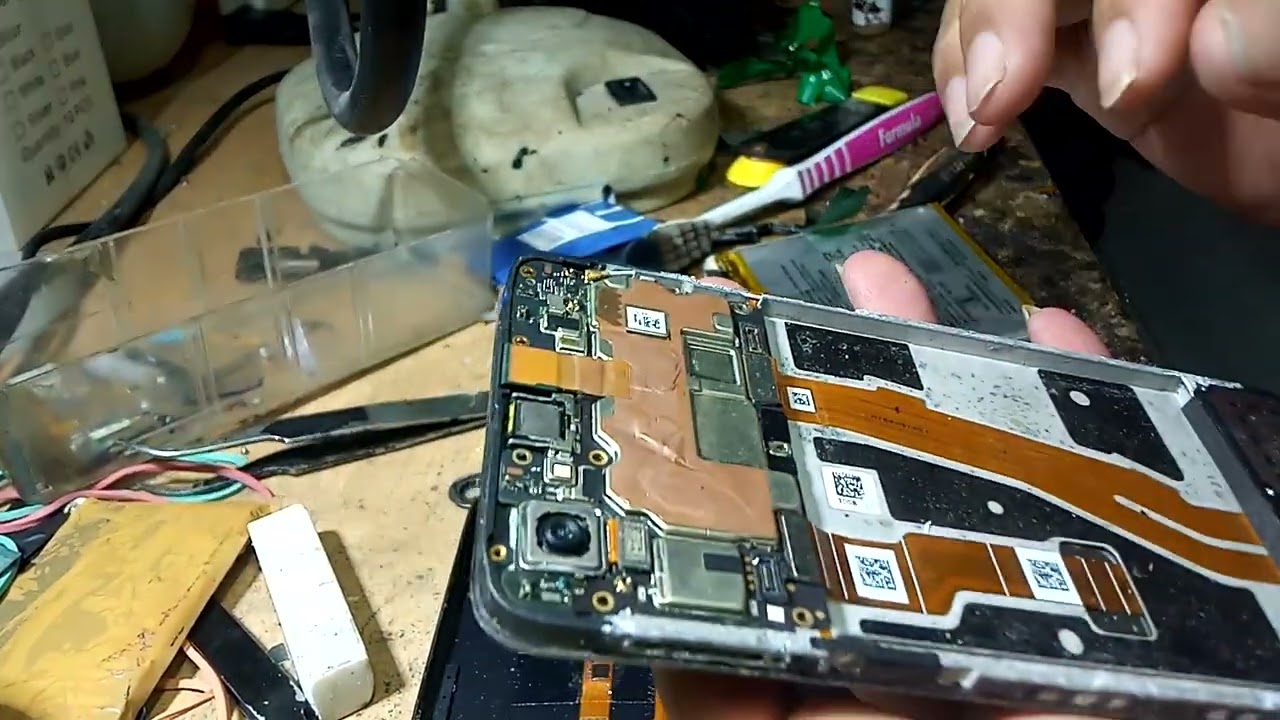 Ganti lcd oppo f7