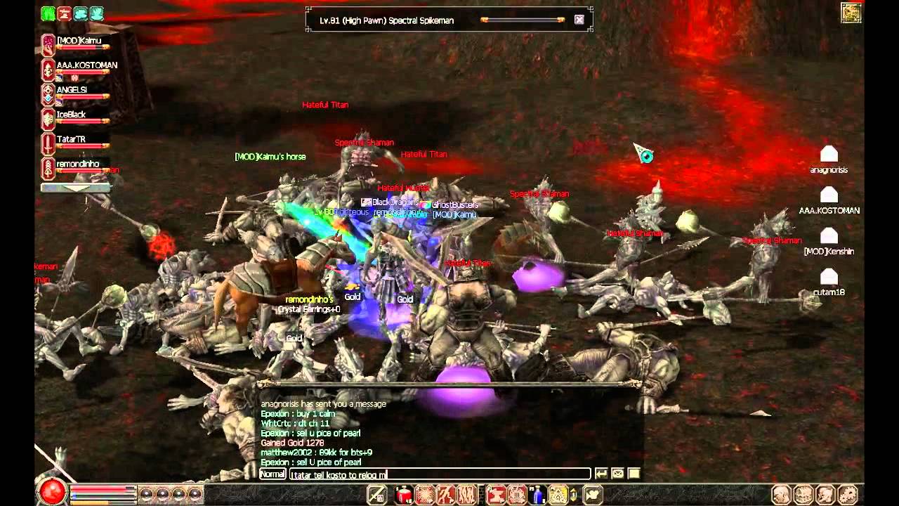 Metin2.Us - Devil's Catacomb, First kill of Lord Gahnasel