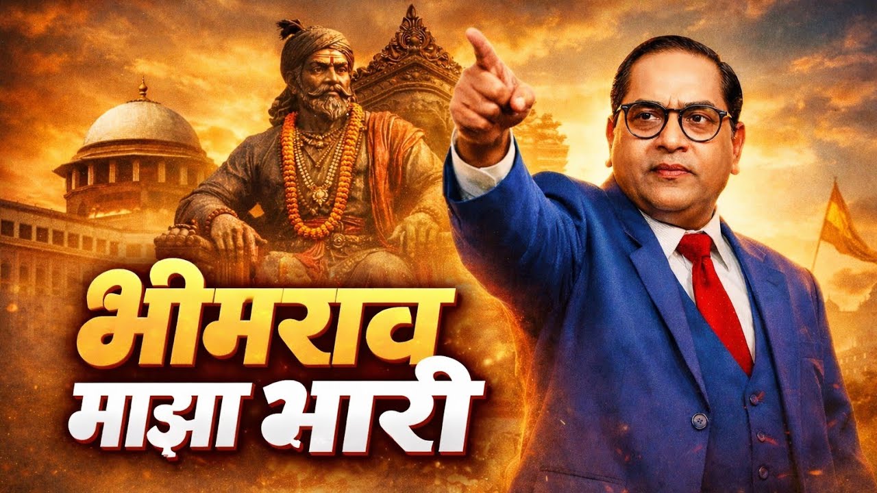 भीमराव माझा भारी 💙 | bhimrav majha bhari | नवीन मराठी भीमगीत | bhimgeet| Ajay soshte creations|