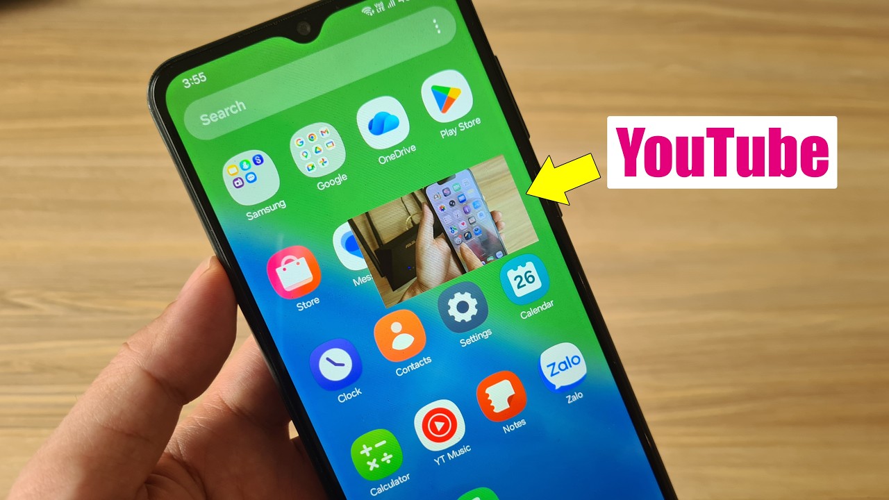 Смотрите YouTube в плавающем окне на телефоне.