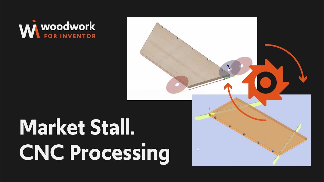 Market Stall. CNC Processing