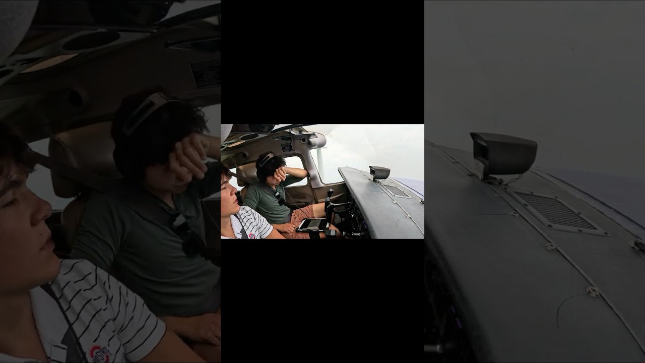 Mid-Flight Student Sickness Emergency #aviation #airplane #cfilife #aviationtiktok #flighttraining