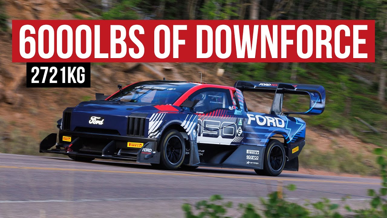Ford F150 Lightning Supertruck: Pikes Peak Hill Climb's 2024 King of the Mountain