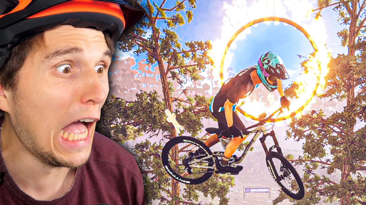 Mein Sprung durch den Feuerring! | Fahrrad Simulator