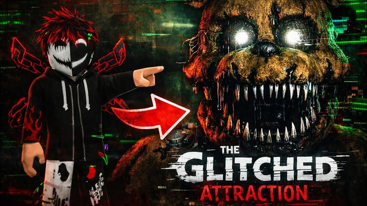 Я нашел аттракцион по фнаф? The glitched attraction #1 