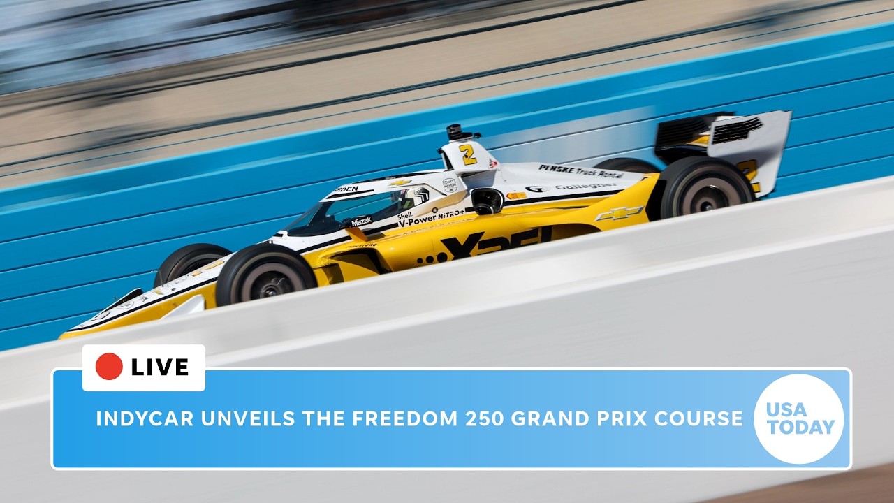 Live: IndyCar reveals Freedom 250 Grand Prix course in Washington, DC