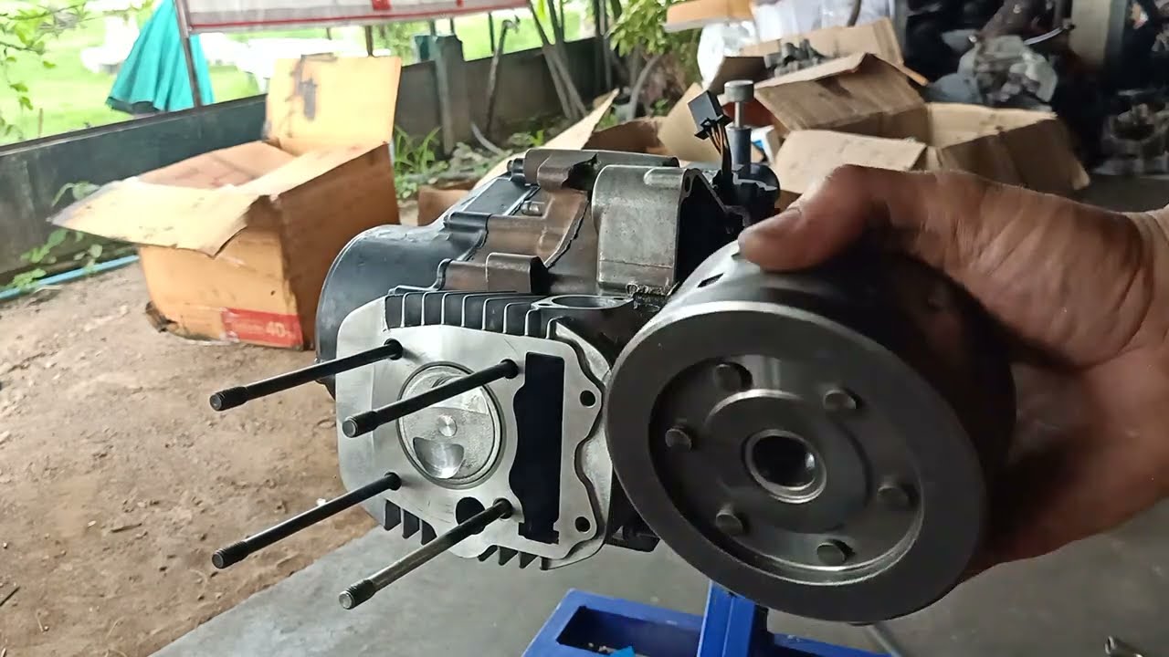 มาดูกันประกอบ 57 ชัก 5 ดันโล เวฟ 125 ครับ| Motorcycle | mechanic | modify | Thailand