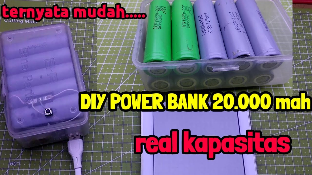 diy power bank 20.000 mah