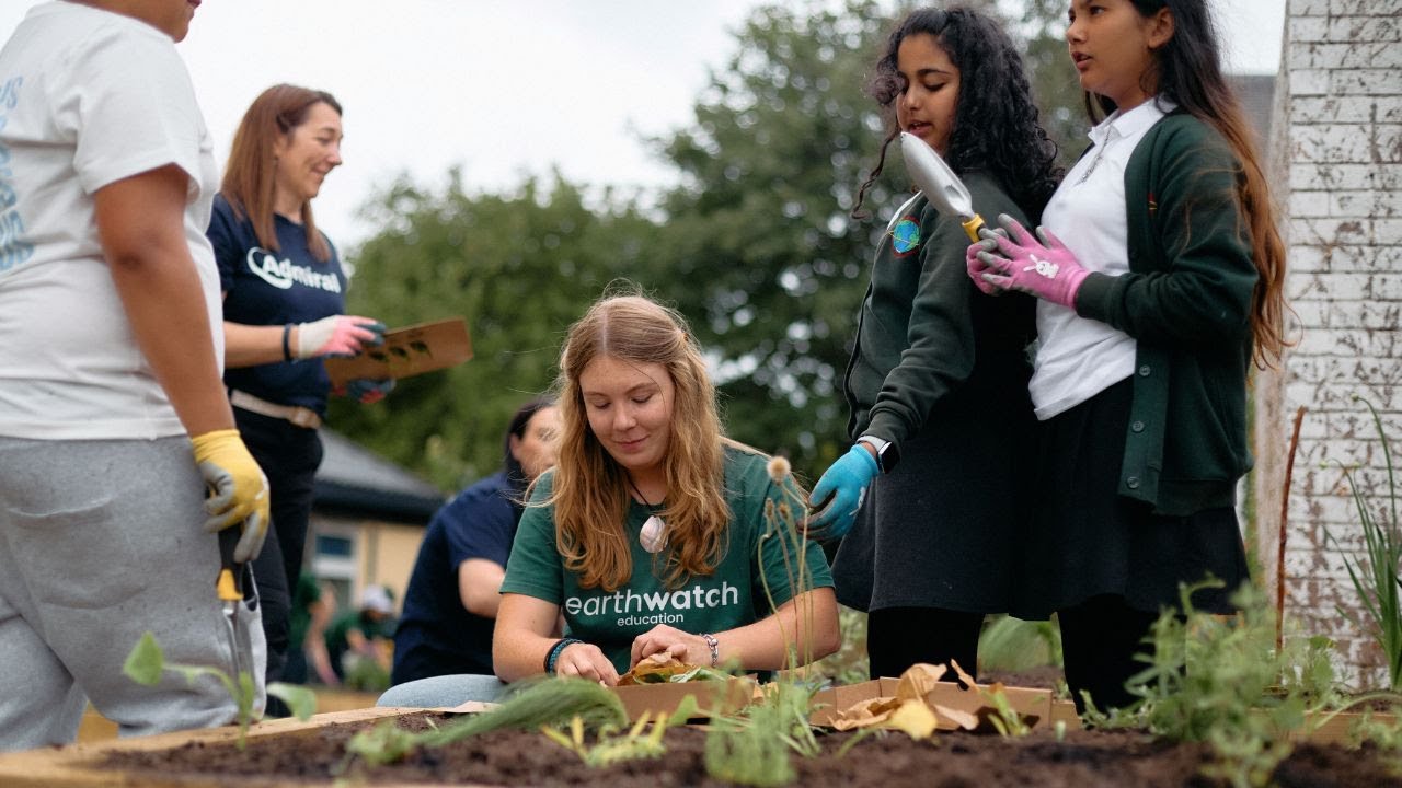 Earthwatch Europe x Admiral Group: Bringing nature back to urban South Wales