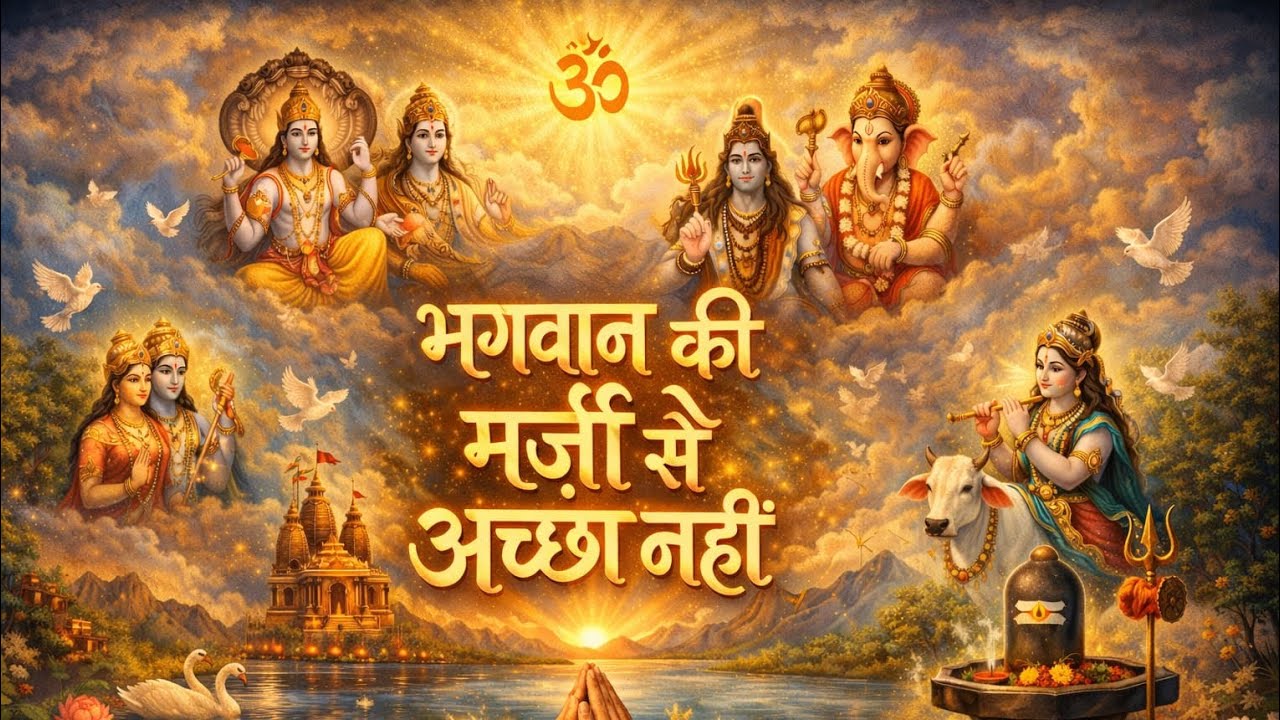 Bhagwan ki marzi se behtar kuch nahi!!!