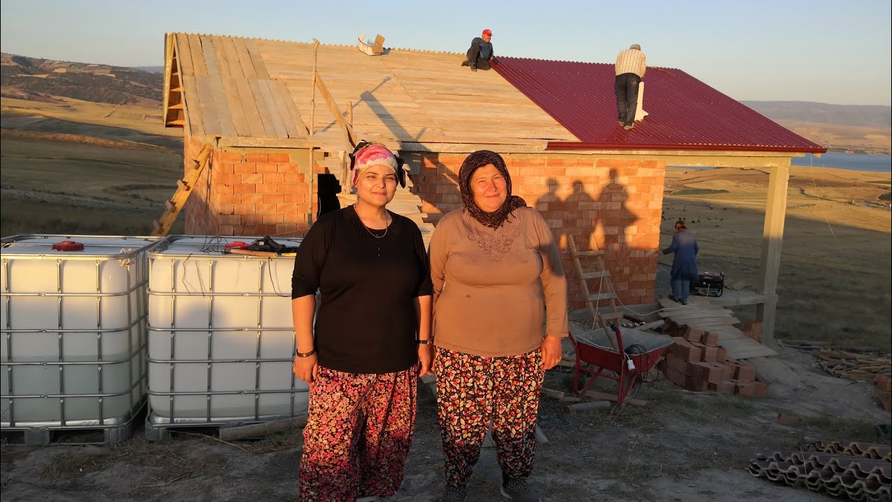 Hatice Ablagilin İnşaatına Yardıma Gittik