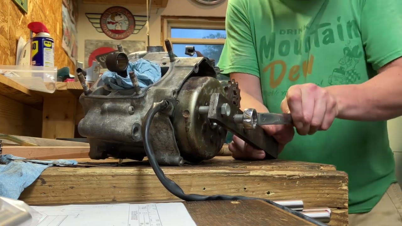 Yamaha Blaster troubles at UJRS -Stuck flywheel!