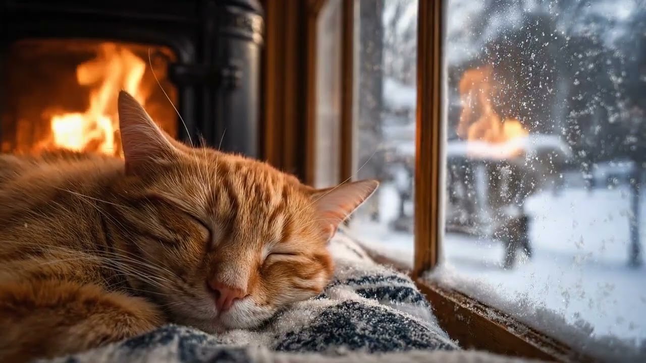 Evening Jazz for Sleeping Cats 🐱 | Calm Night Jazz & Cozy Rest Mood