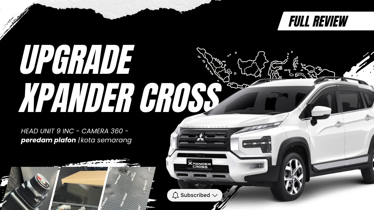 XPANDER CROSS | Headunit built-in 360 Plug n play | 📍Semarang