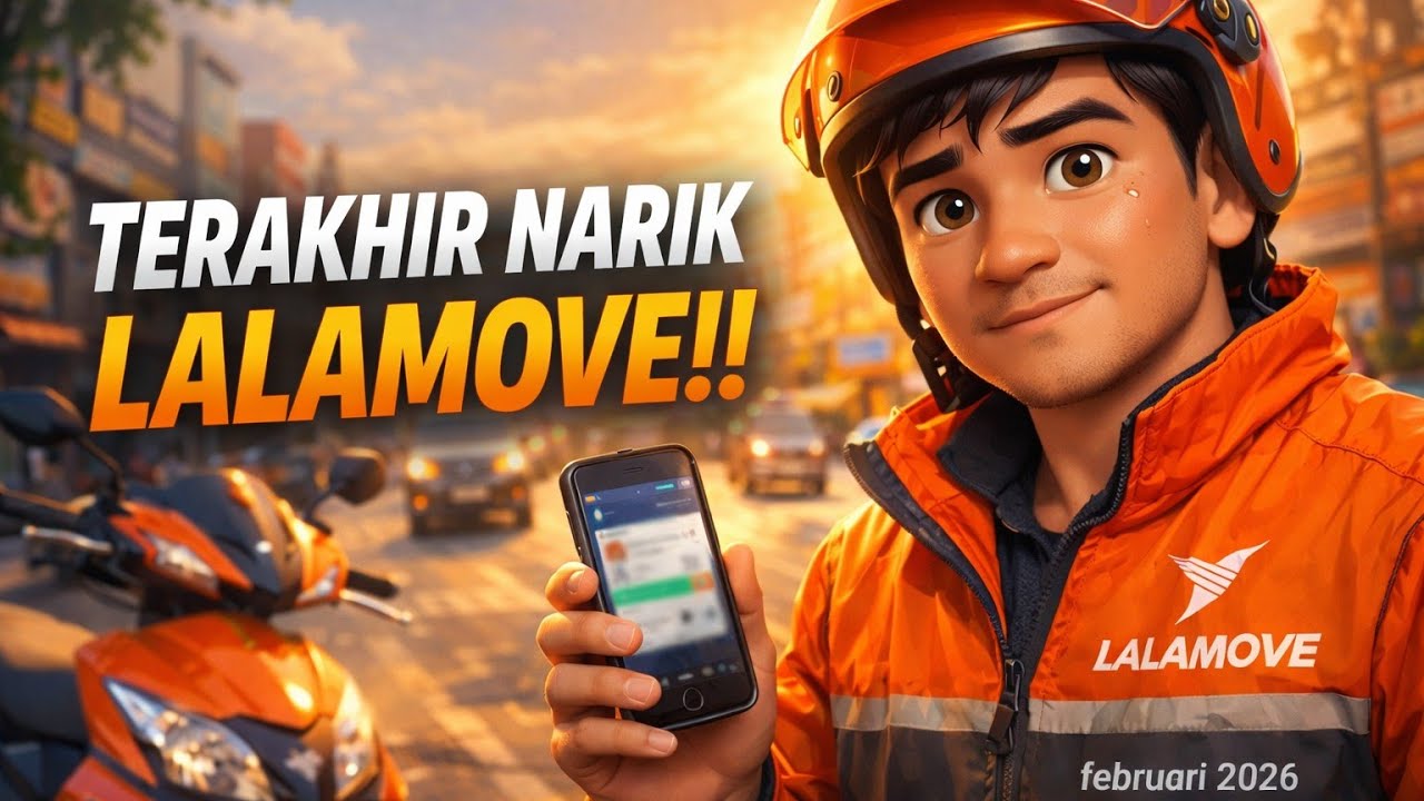 TERAKHIR NARIK LALAMOVE || di bulan Februari 2026. #lalamove #lalamoveindonesia #lalamovedriver 