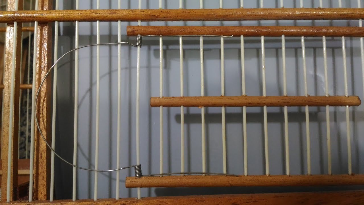 Como fazer mola especial para porta de gaiolas,e falando sobre o elevador da furadeira para gaiolas