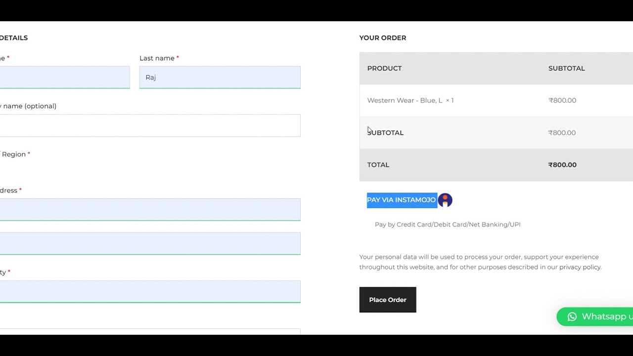 How to add instamojo payment gateway in woocommerce | Integrate instamojo in wordpress