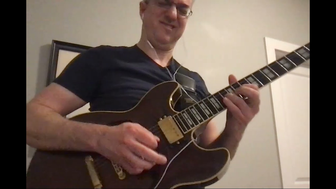 Day 1676 Practicing Ionian Modal Jazz Tune Called So Easy Take 6