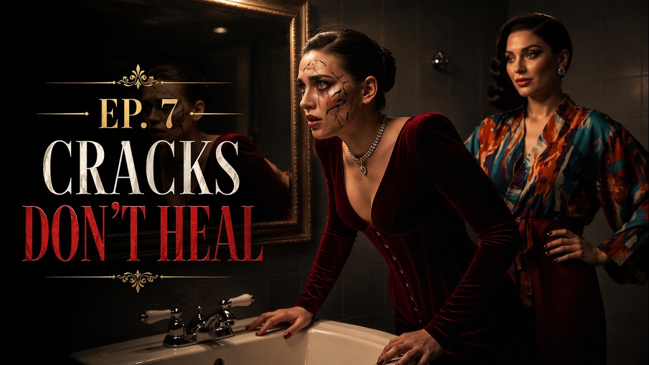 Преследуемая ею: Человек в зеркале — это ложь | Crimson Petals