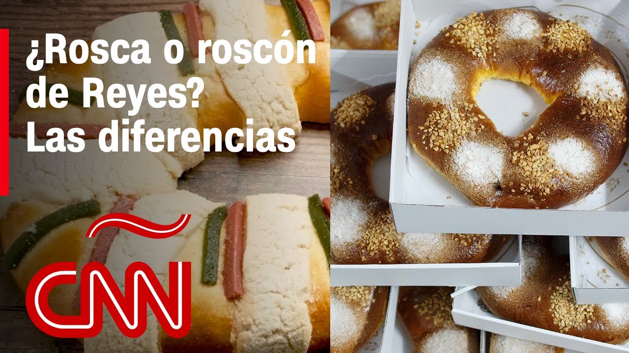 Estas son las diferencias entre la rosca de Reyes de México y el roscón de Reyes de España