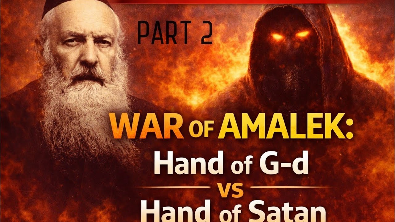 Rabbi Yaron Reuven - War of Amalek: Hand of G-d vs Hand of Satan (Part 2)
