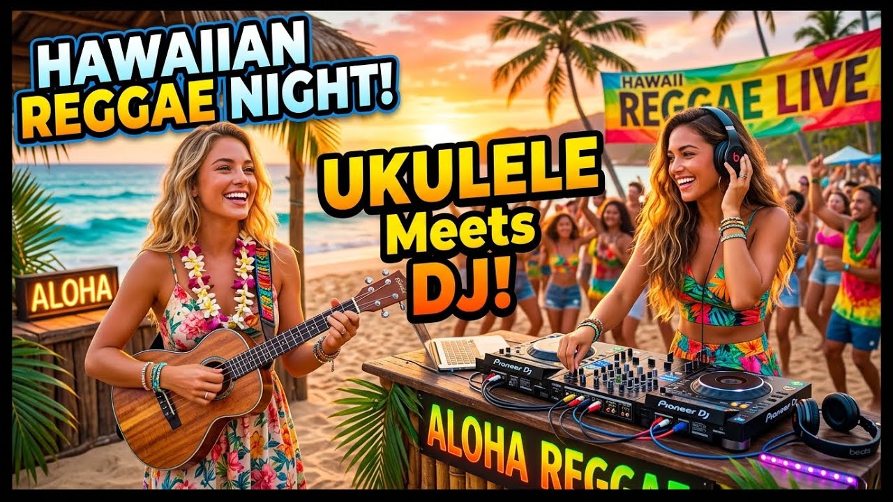 Hawaiian Reggae Mix 🌊 Tropical Chill Reggae Music for Positive Mood