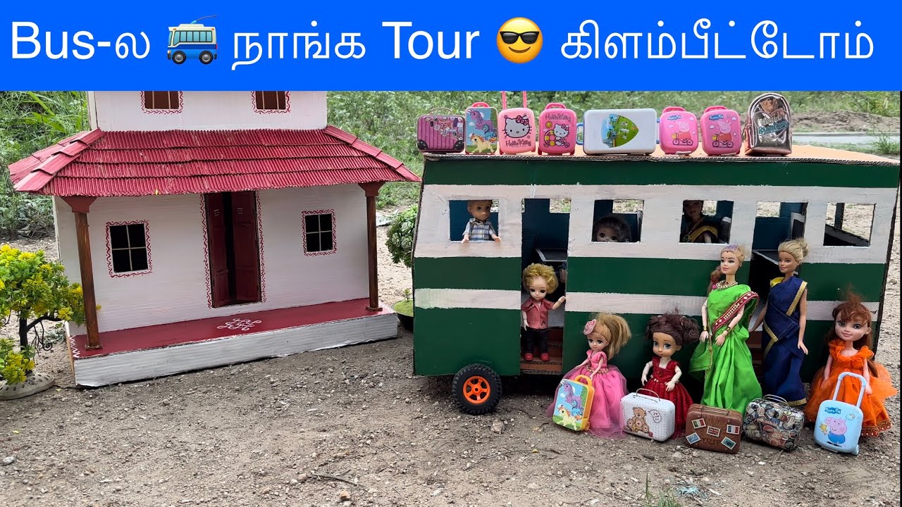 மண்வாசனை Episode 687|Bus-ல 🚎 நாங்க Tour 😎 கிளம்பீட்டோம்#classicminifood#bunty #familytrip#summer