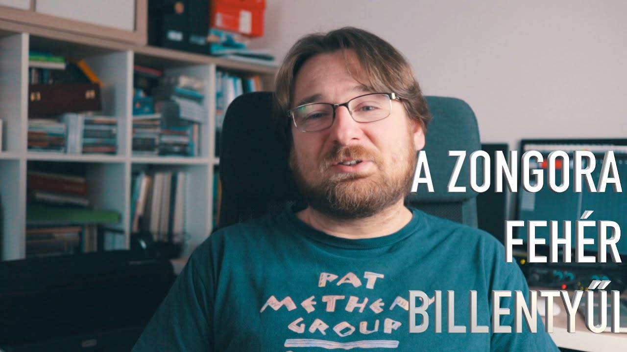 A zongora fehér billentyűi - Kottaolvasás egyszerűen 2.