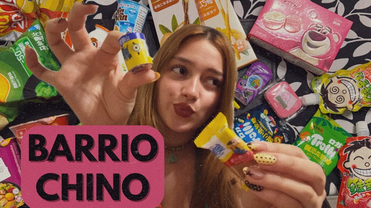 Probando DULCES ASIÁTICOS con mi familia 