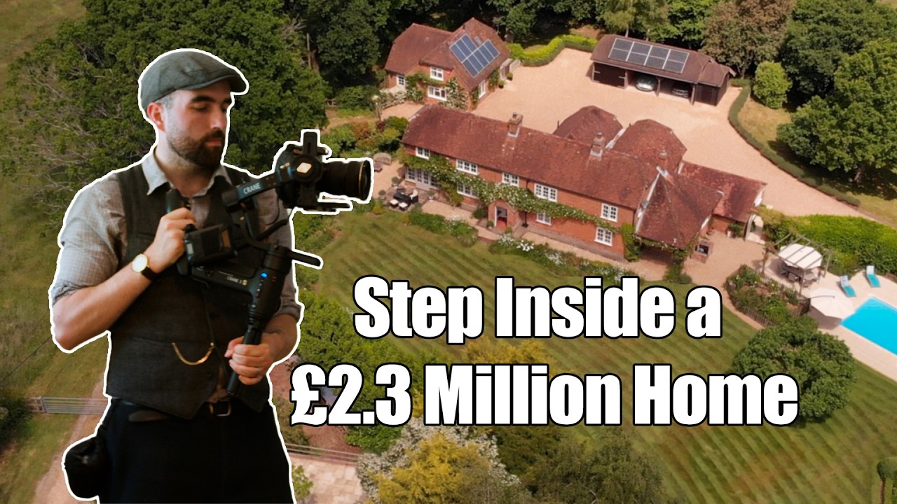 How We Film Luxury Property Videos (BTS)
