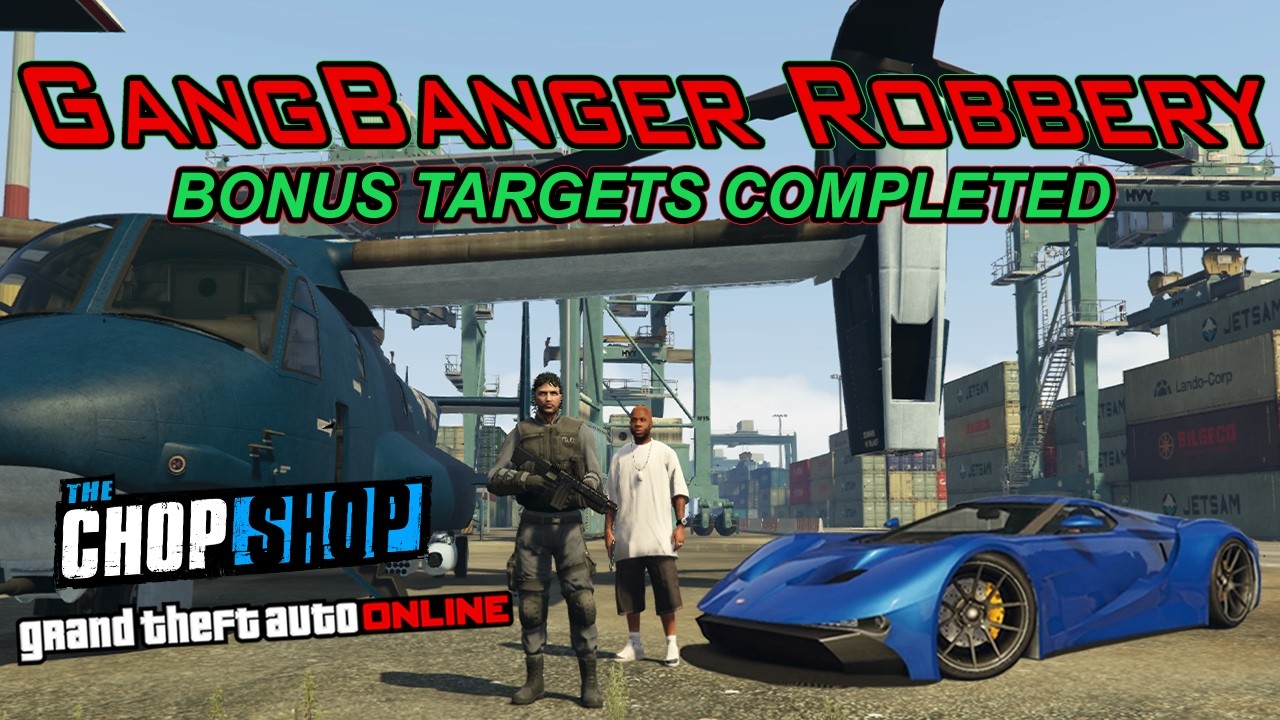 THE GANGBANGER ROBBERY WALKTHROUGH | SALVAGE YARD MISSION - GTA 5 Online