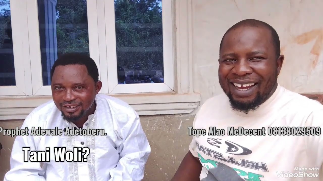 Tani Woli? Kosi eru egbe iro ni.