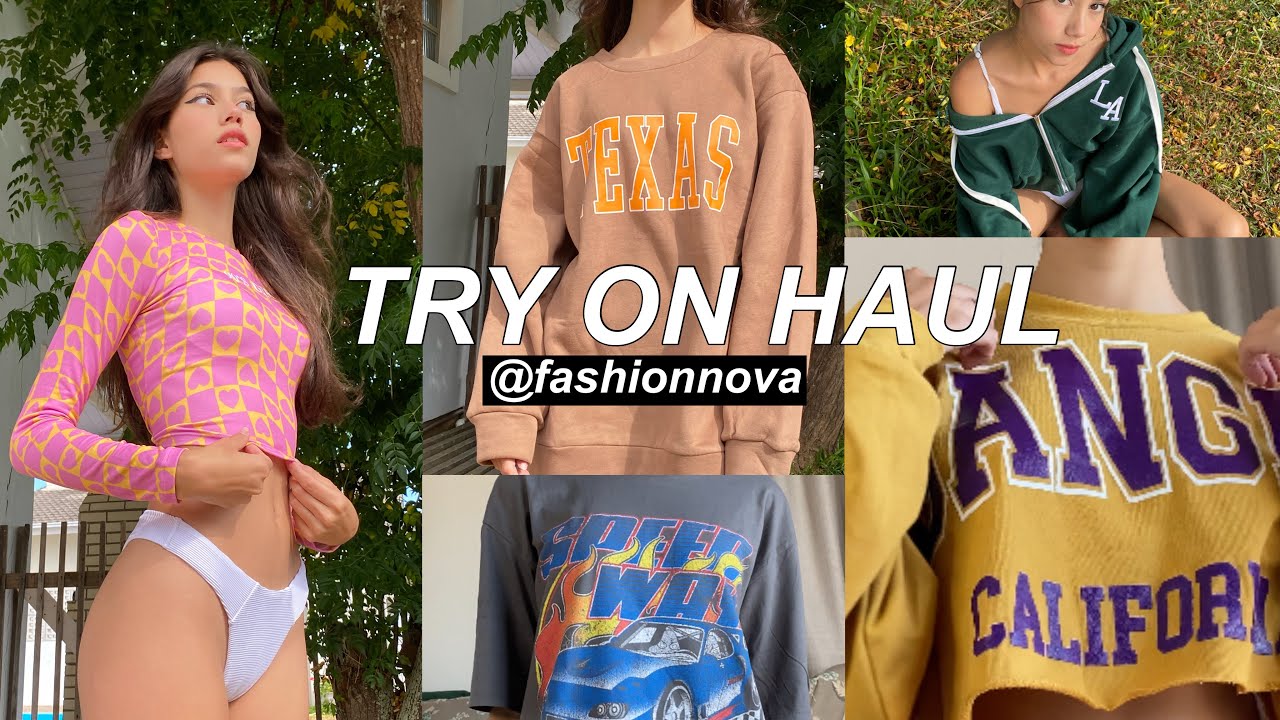TRY ON HAUL: o guarda roupa dos sonhos! ft. Fashion Nova