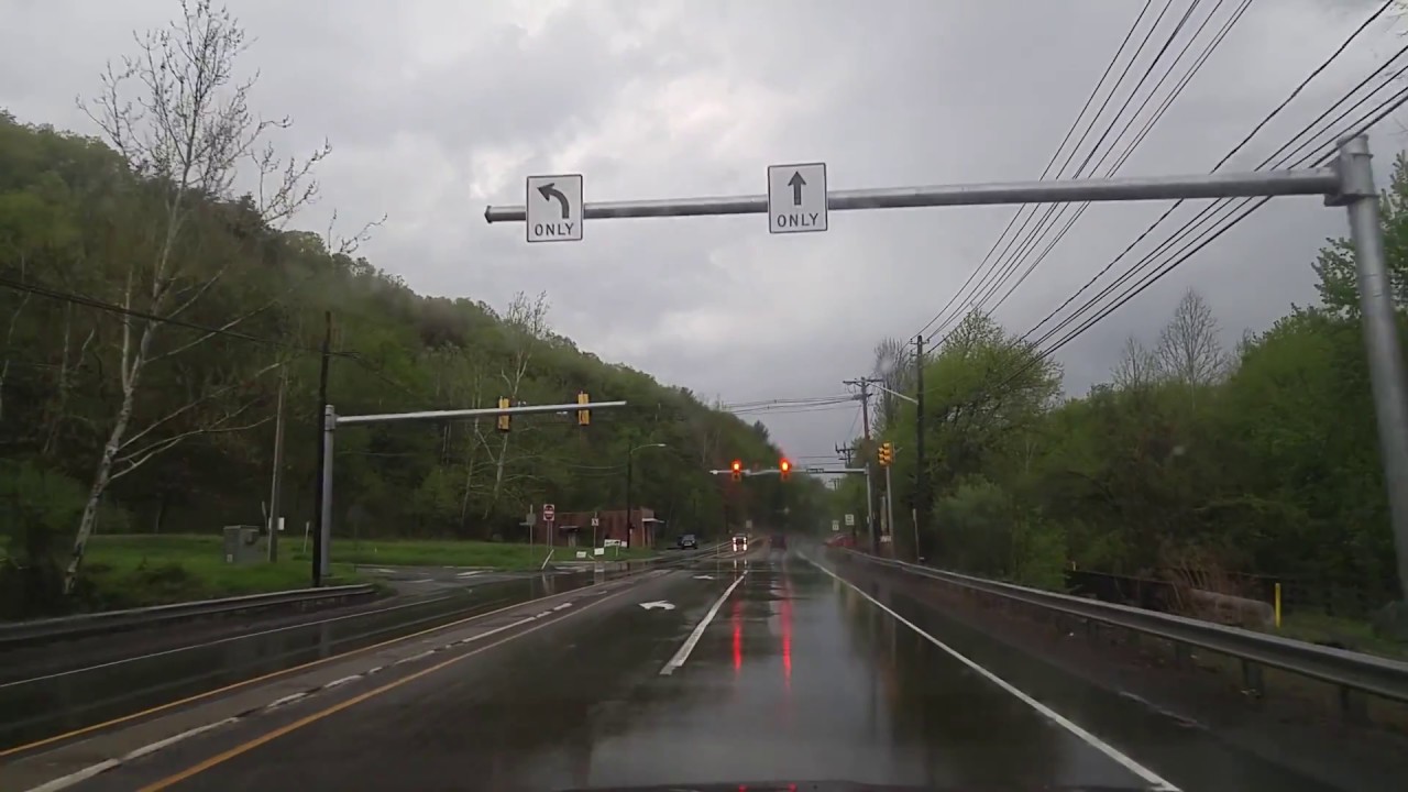 Driving from Berwick to Wilkes Barre,Pennsylvania
